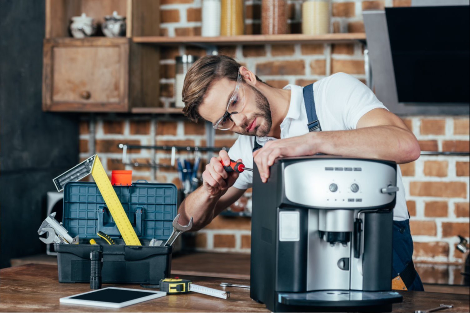 Domestic espresso machine repair